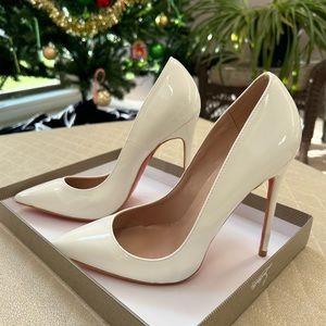 Brand new red bottoms with box size 38